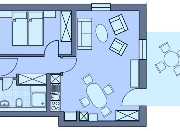 Wohnung zum Kauf provisionsfrei 195.000 € 2 Zimmer 54 m² Nonnevitz Dranske 18556