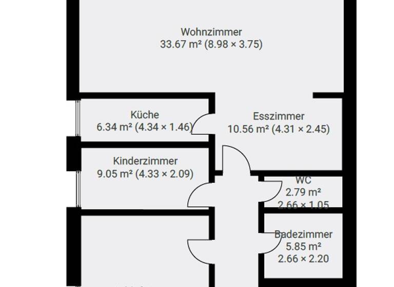 Penthouse zum Kauf 248.000 € 3 Zimmer 119,5 m²<br/>Wohnfläche Haidenhof Nord Passau 94036