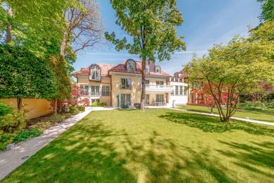 Villa zur Miete 13.000 € 480 m² 1.004 m² Grundstück frei ab 01.09.2025 Bogenhausen München 81925