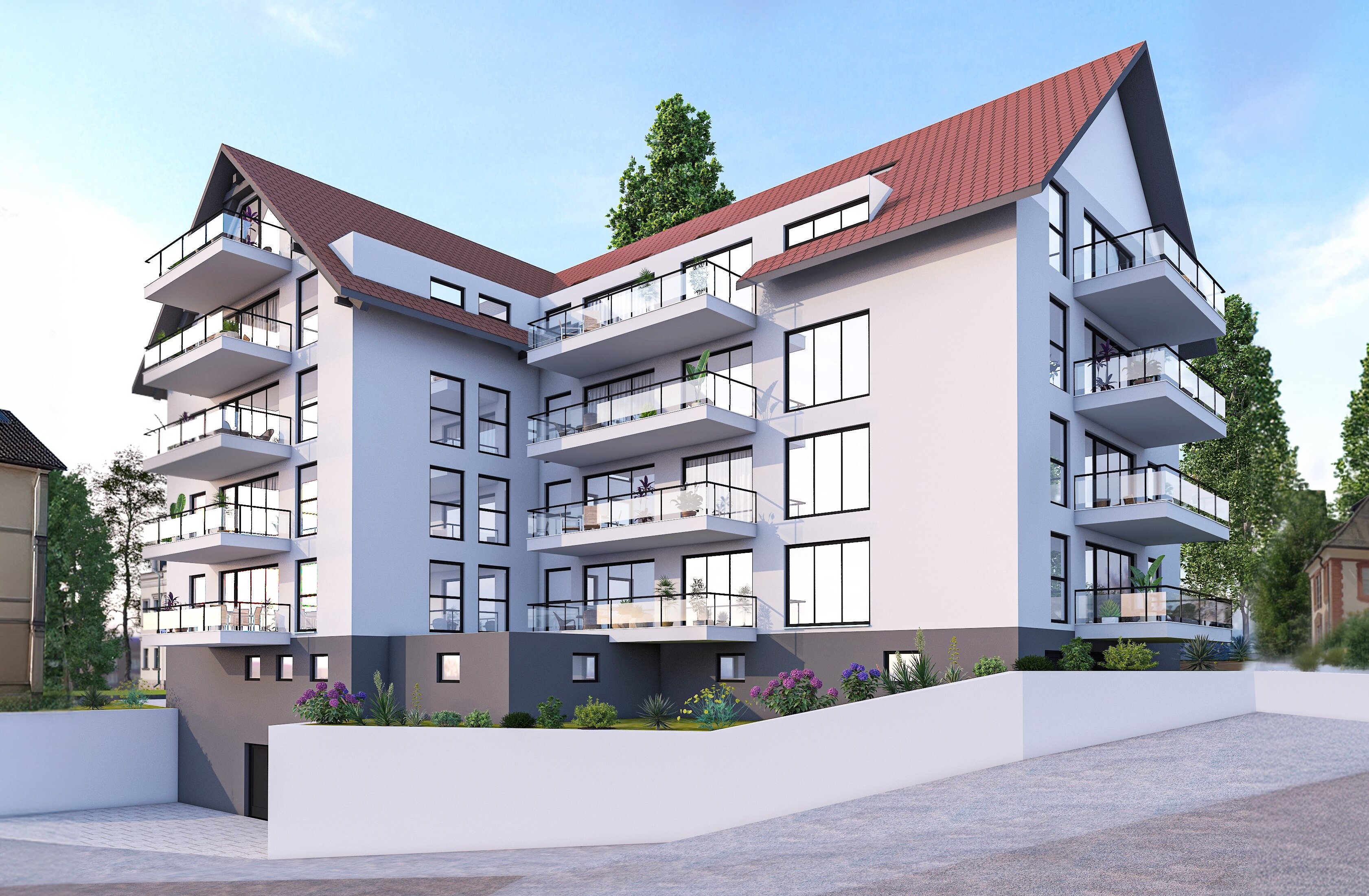 Wohnung zum Kauf provisionsfrei 467.000 € 4 Zimmer 107,3 m²<br/>Wohnfläche Schlossstraße 1 (Martinstr.9b) Bonndorf Bonndorf im Schwarzwald 79848