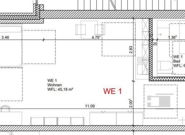 Studio zur Miete - Erstbezug 980 € 1 Zimmer 52 m² 1. Geschoss Hans-Albrecht-Dicke Straße 2 Innenstadt Osnabrück 49090