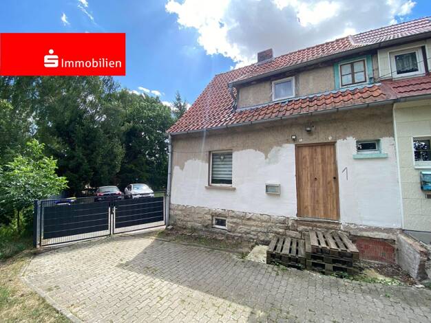 Einfamilienhaus zum Kauf provisionsfrei 49.000 € 3 Zimmer 75 m² 624 m² Grundstück Allmenhausen Ebeleben 99713