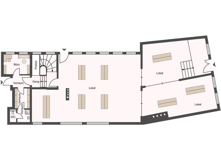 Ladenfläche zur Miete 2.525 € 187 m² Verkaufsfläche Lind Villach 9500