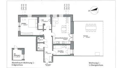 Wohnung zur Miete 715 € 3 Zimmer 104,8 m² 1. Geschoss frei ab 15.08.2025 Korsorsstr. 1 Südmoslesfehn Wardenburg 26203