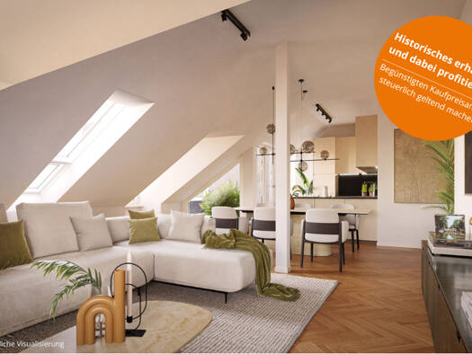 Wohnung zum Kauf - Neubau 461.000 € 2 Zimmer 56,3 m² 2. Geschoss Schwedische Allee 37 Krampnitz Potsdam 14476