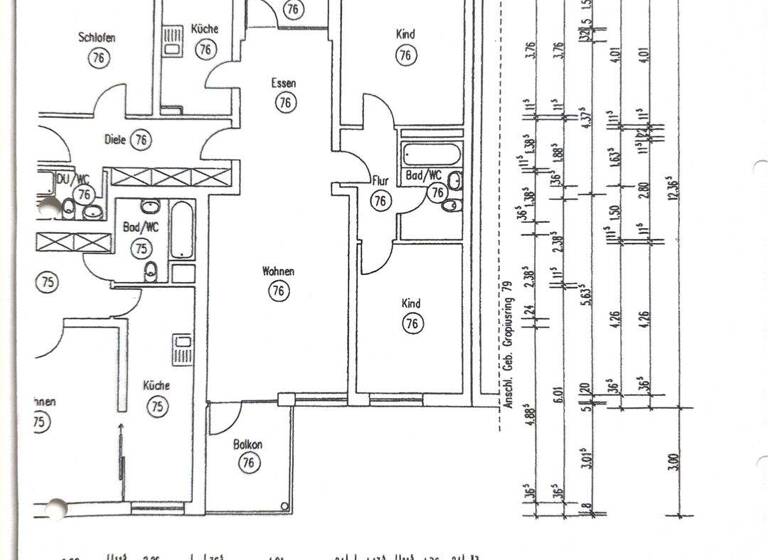 Wohnung zum Kauf 349.000 € 4 Zimmer 98 m² frei ab 01.05.2026 Gropiusring Steilshoop Hamburg 22309