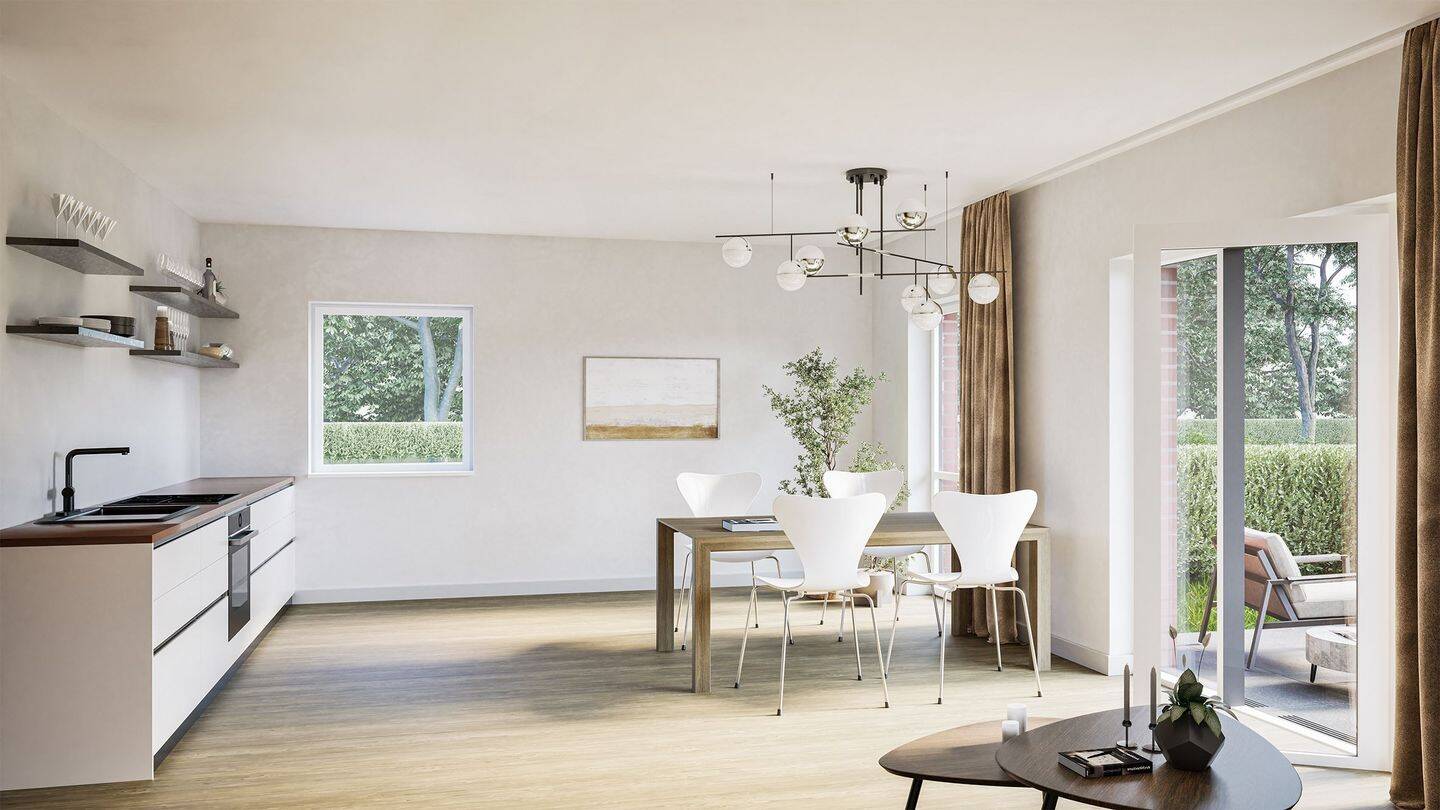Provisionsfrei * Neubau 2-Zimmer Wohnung im Herzen von Buxtehude * WE 3