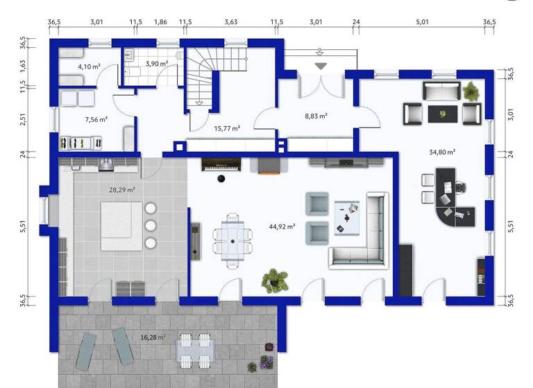 Einfamilienhaus zum Kauf 920.000 € 5 Zimmer 270 m² 1.170 m² Grundstück Asenkofen Neufahrn 84088