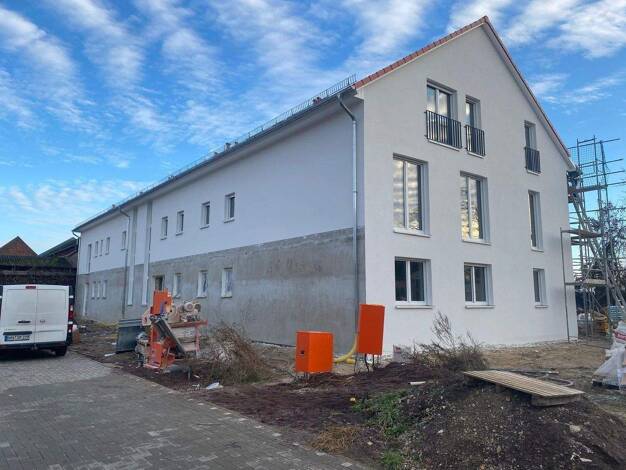 Wohnung zur Miete - Erstbezug 1.027 € 3 Zimmer 76,1 m² EG Hamburger Allee 51b Berge Nauen 14641