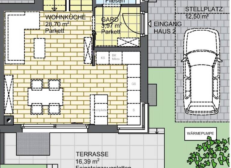 Doppelhaushälfte zum Kauf - Erstbezug 990.000 € 5 Zimmer 148,4 m² Wien 1140