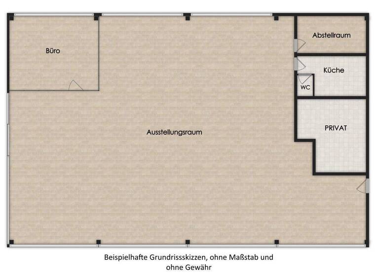 Lagerhalle zur Miete 2.800 € 337 m² Lagerfläche Innenstadt Heidenheim an der Brenz 89518
