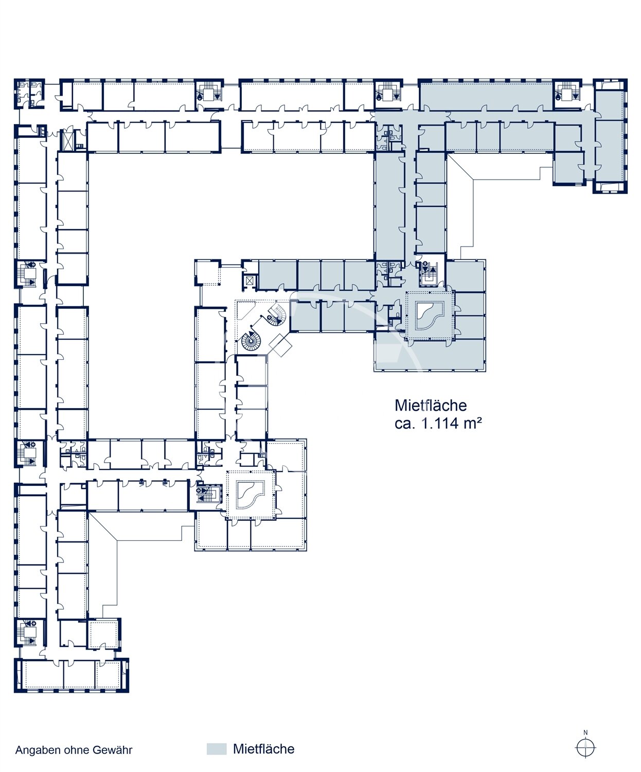 Bürofläche zur Miete provisionsfrei 8,90 € 3.520,5 m²<br/>Bürofläche ab 467 m²<br/>Teilbarkeit Reinhard-Rube-Straße 17 Industriegebiet Weende Göttingen 37077