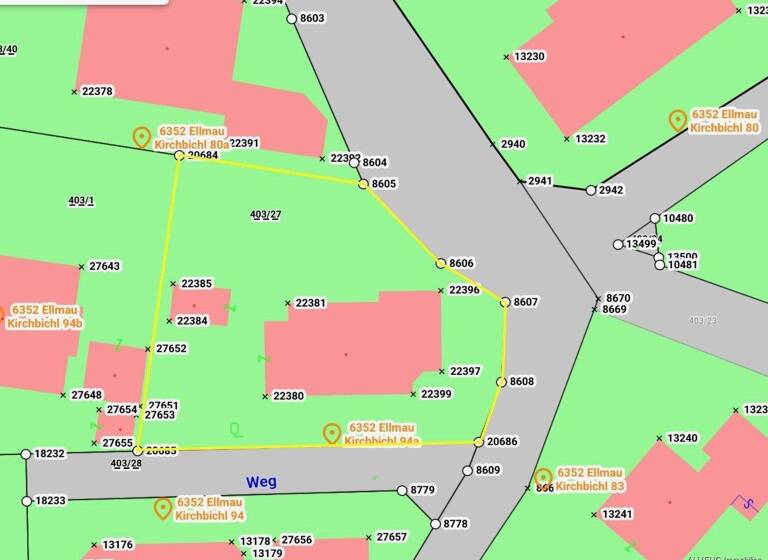 Freizeitgrundstück zum Kauf 2.980.000 € 772 m² Grundstück Ellmau 6352