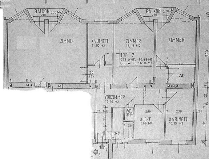 Wohnung zum Kauf 898.500 € 5 Zimmer 125 m²<br/>Wohnfläche Wien 1190