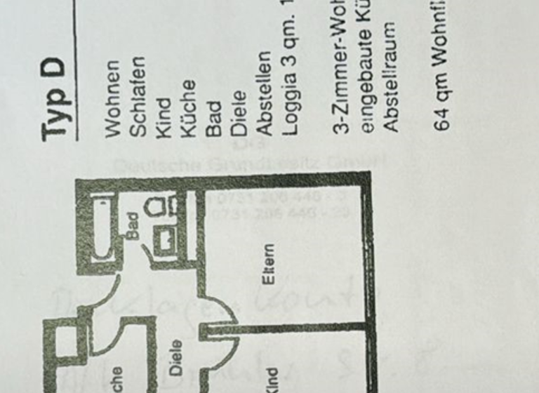 Wohnung zum Kauf 116.000 € 3 Zimmer 64 m² 8. Geschoss Alte Brühler Str. 8 Meschenich Köln 50997