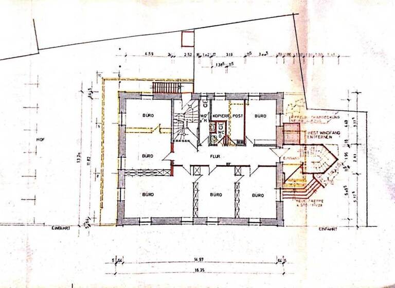 Bürofläche zur Miete 1.700 € 5 Zimmer 170 m² Bürofläche Bohlsbach Offenburg 77652