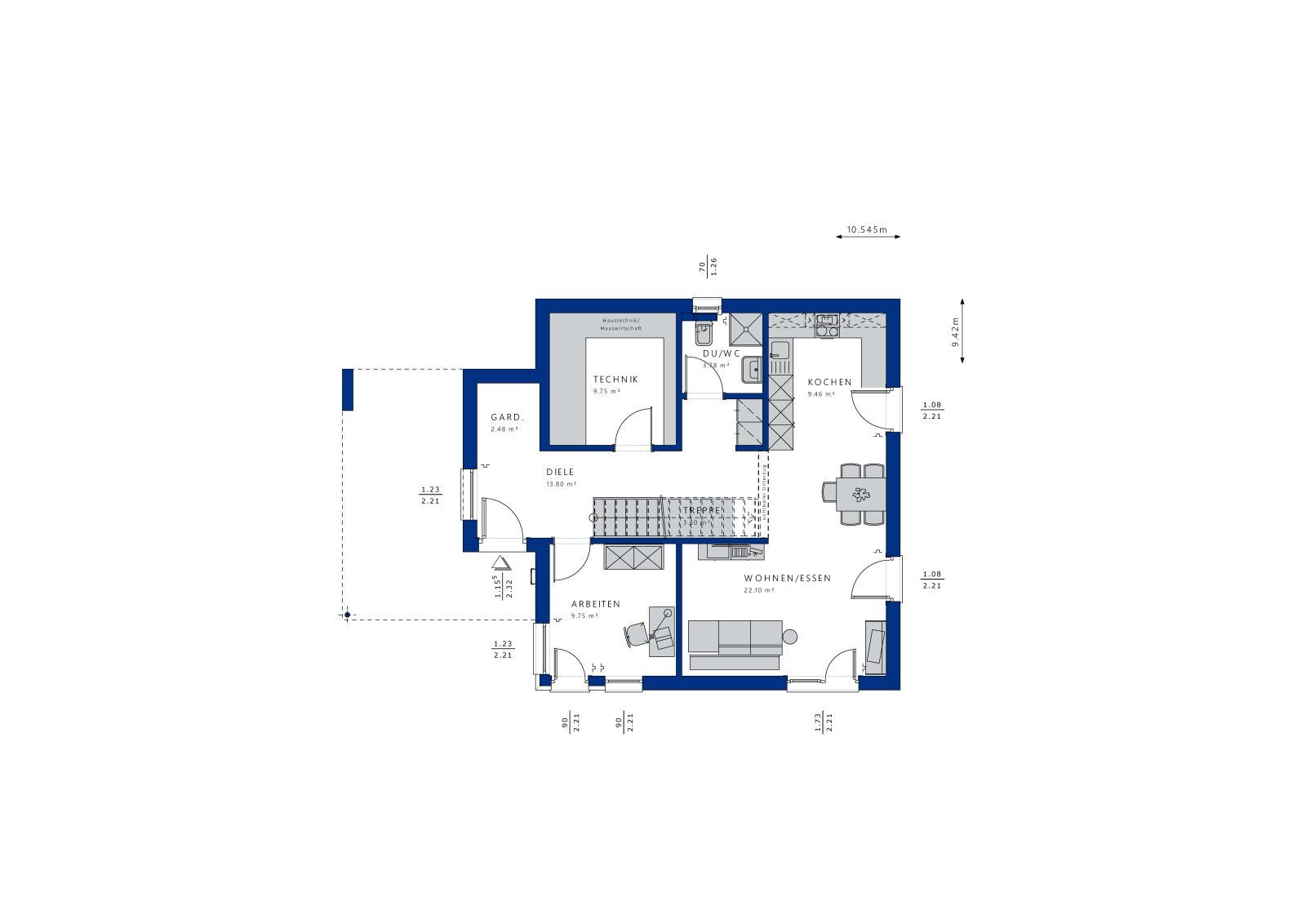 Einfamilienhaus zum Kauf 546.341 € 5 Zimmer 136 m²<br/>Wohnfläche 503 m²<br/>Grundstück Ickern - Nord Castrop Rauxel 44577