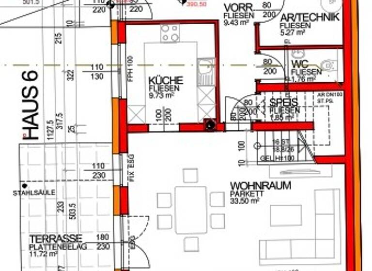 Einfamilienhaus zum Kauf 436.488 € 4 Zimmer 124,2 m² 185,6 m² Grundstück Ternitz 2630