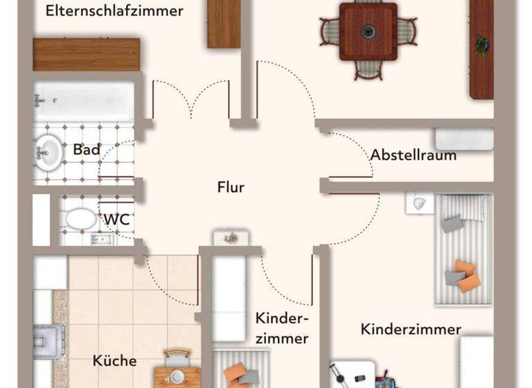 Wohnung zum Kauf 82.000 € 4 Zimmer 87 m² 5. Geschoss Barenburg Emden 26721