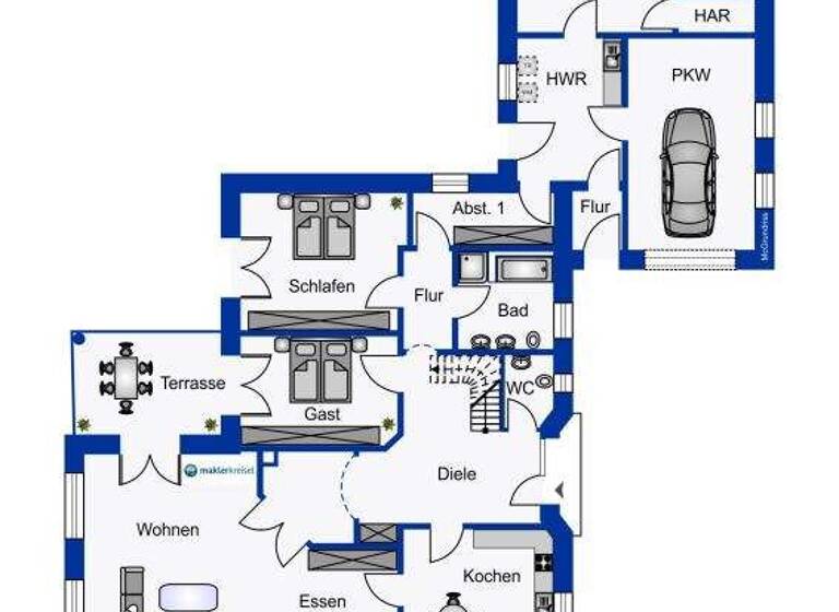 Einfamilienhaus zum Kauf 549.000 € 5 Zimmer 232 m² 1.238 m² Grundstück Esens 26427
