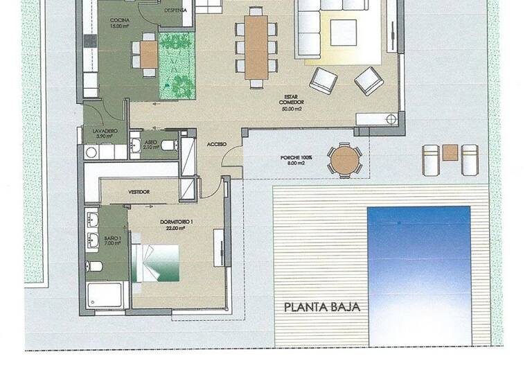 Villa zum Kauf - Erstbezug provisionsfrei 1.195.000 € 4 Zimmer 318 m² 500 m² Grundstück Dehesa de Campoamor 03189