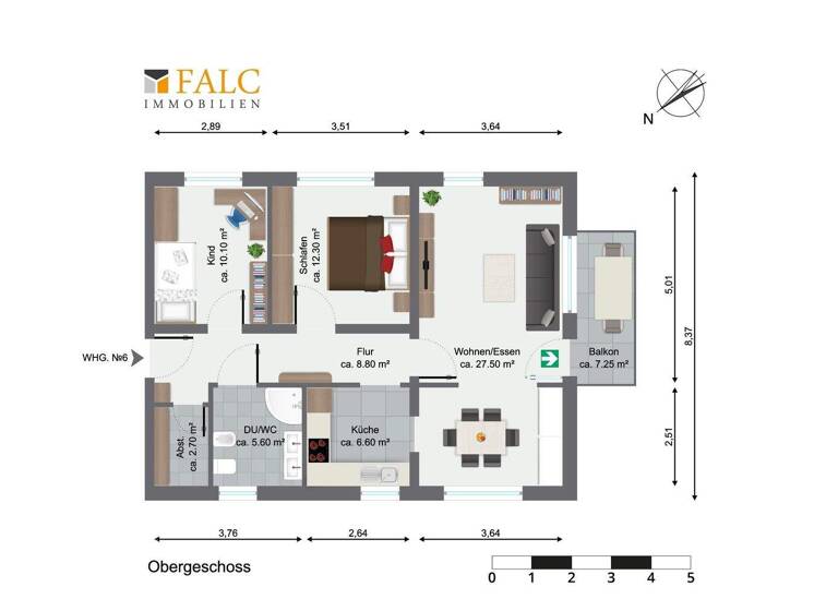 WG-Zimmer zum Kauf - Erstbezug provisionsfrei 324.000 € 3 Zimmer 75,4 m² frei ab 01.01.2028 Untergimpern Neckarbischofsheim 74924