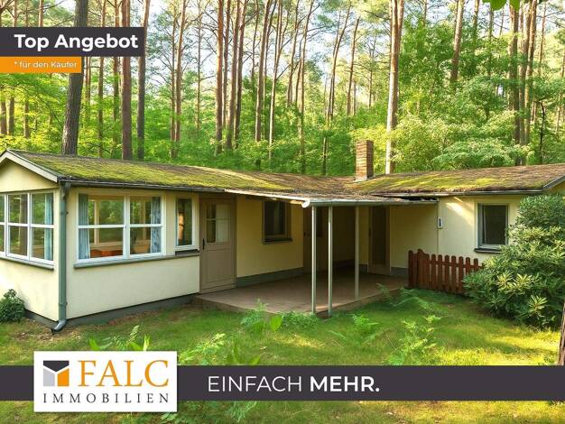 Bungalow zum Kauf 119.000 € 3 Zimmer 46 m² 1.428 m² Grundstück Gussow Heidesee 15754