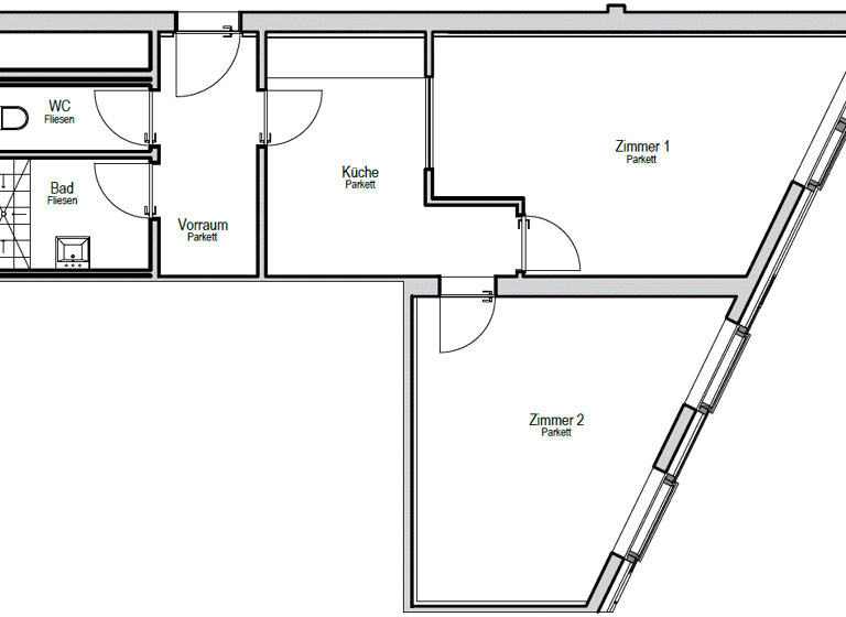 Wohnung zur Miete 1.261 € 2 Zimmer 58,8 m² Innsbruck 6020
