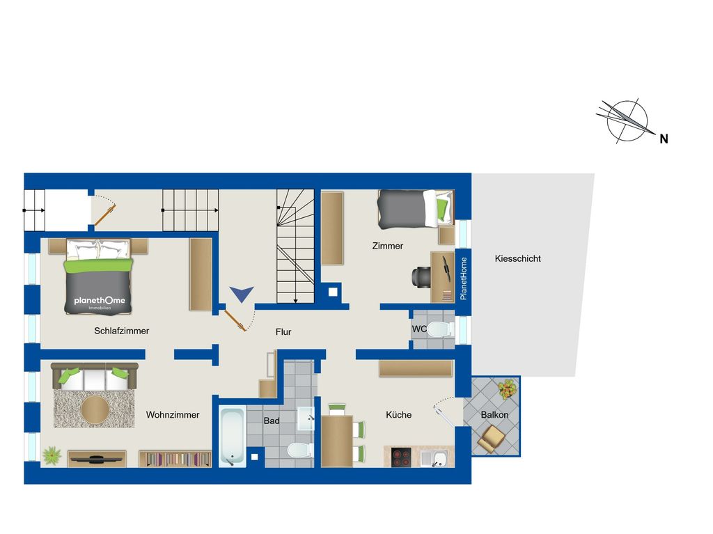 Mehrfamilienhaus zum Kauf 378.000 € 13 Zimmer 132,6 m²<br/>Wohnfläche 200 m²<br/>Grundstück Sulz Sulz am Neckar 72172