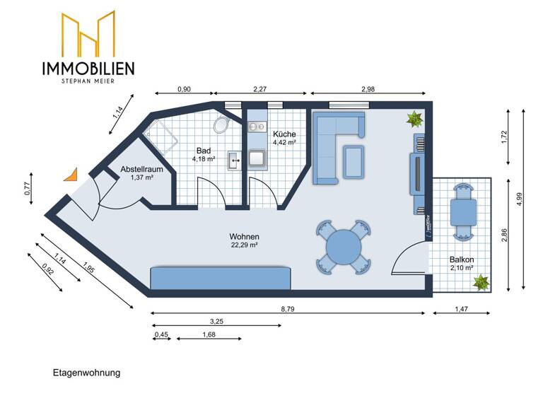 Studio zum Kauf 53.000 € 1 Zimmer 34 m² Wohngebiet Rudolspark Rudolstadt 07407
