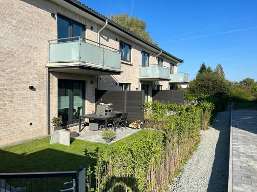 Terrassenwohnung zur Miete 1.250 € 2,5 Zimmer 90,7 m² Geschoss EG/2 frei ab 01.05.2026 Quern Steinbergkirche 24972