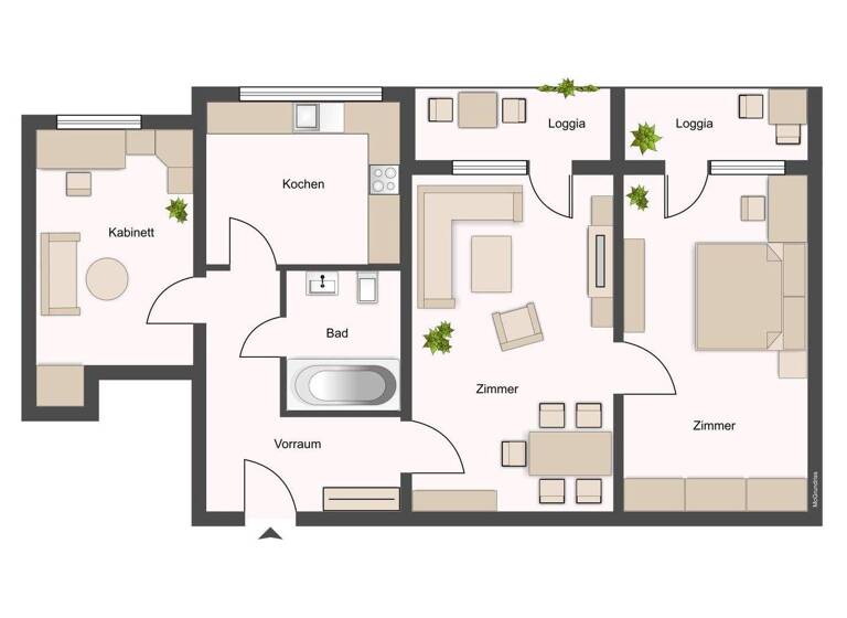 Wohnung zum Kauf 199.000 € 3 Zimmer 89 m² Untereisenfeld Wels 4600