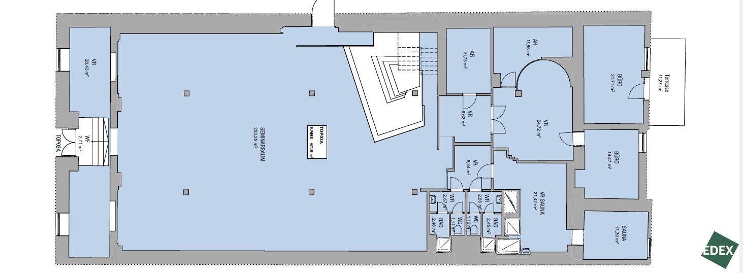 Büro-/Praxisfläche zur Miete 9.192 € Nußdorfer Platz Wien 1190