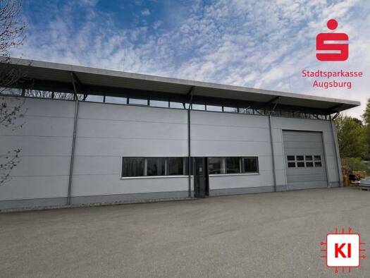 Lagerhalle zur Miete provisionsfrei 9,50 € 650 m² Lagerfläche Lechhausen Augsburg 86165