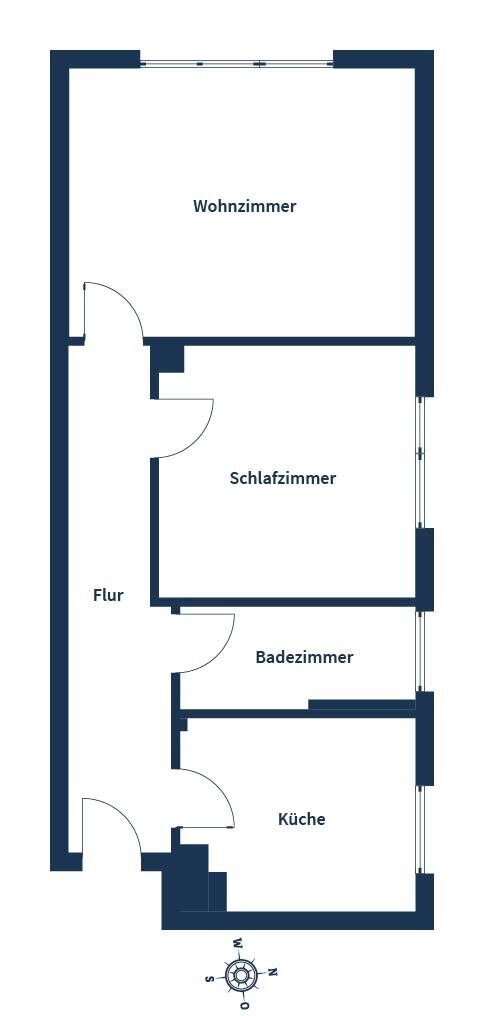 Wohnung zum Kauf 94.000 € 2 Zimmer 61,5 m²<br/>Wohnfläche 2.<br/>Geschoss Rauxel - Süd Castrop-Rauxel 44575