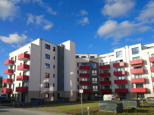 Wohnung zur Miete 380 € 1 Zimmer 37,7 m² 5 Geschosse frei ab sofort Knieper West Stralsund 18435