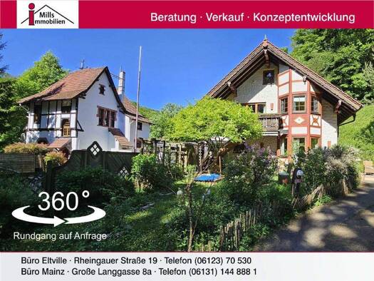 Einfamilienhaus zum Kauf 1.190.000 € 10 Zimmer 248 m² 4.678 m² Grundstück Eltville Eltville am Rhein 65343