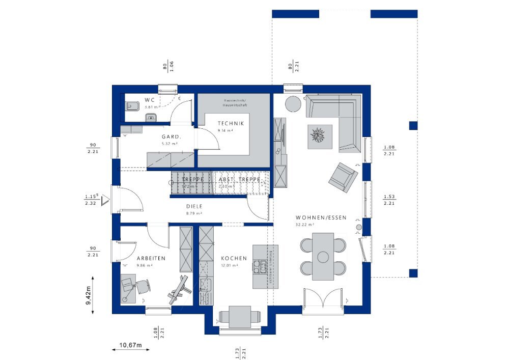 Einfamilienhaus zum Kauf 497.090 € 6 Zimmer 168 m²<br/>Wohnfläche 2.000 m²<br/>Grundstück Freden 31084