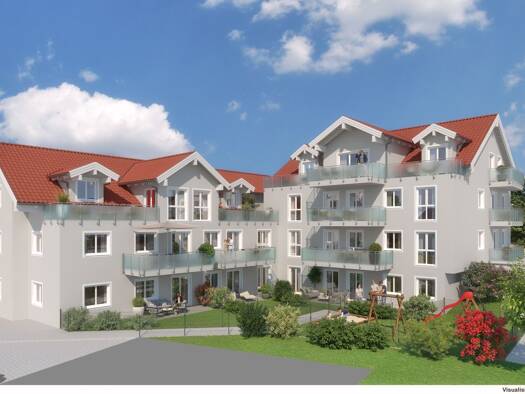 Wohnung zum Kauf - Erstbezug provisionsfrei 485.900 € 2 Zimmer 66 m² 1. Geschoss frei ab sofort Bahnhofstraße 18b Grafing 85567