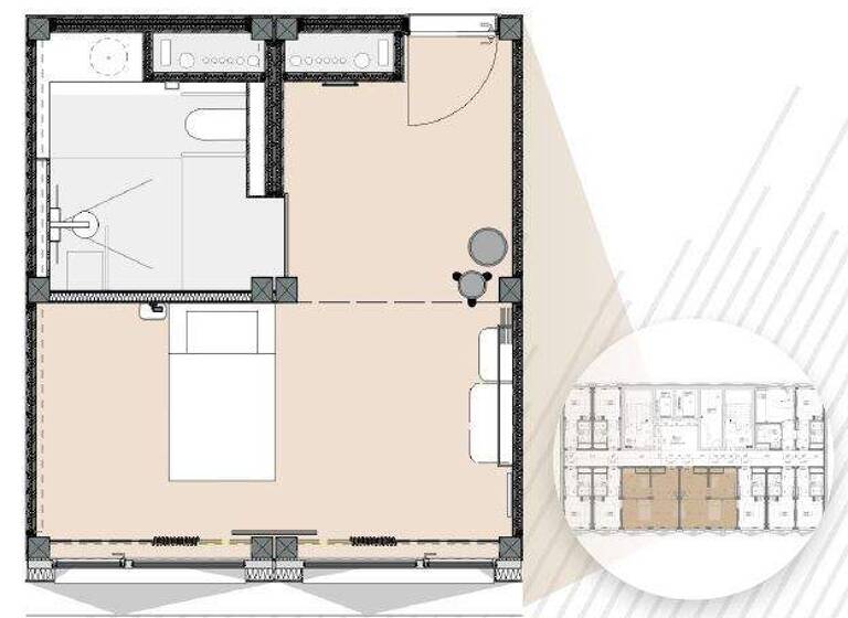 Sonstiges zum Kauf - Erstbezug als Kapitalanlage geeignet 172.000 € 25,5 m² 634 m² Grundstück Fürstenberg Konstanz 78467