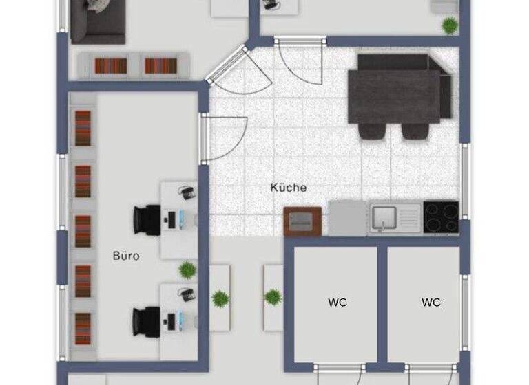 Bürofläche zur Miete 520 € 61,2 m² Bürofläche Varel 26316