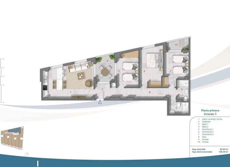 Studio zum Kauf provisionsfrei 400.000 € 4 Zimmer 102 m² Calle Campoamor 121 San Pedro del Pinatar 30740