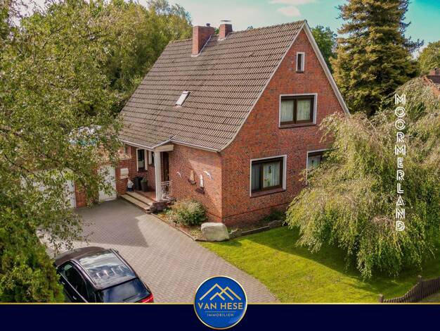 Einfamilienhaus zum Kauf 198.000 € 5 Zimmer 114 m² 1.198 m² Grundstück frei ab sofort Veenhusen Moormerland 26802