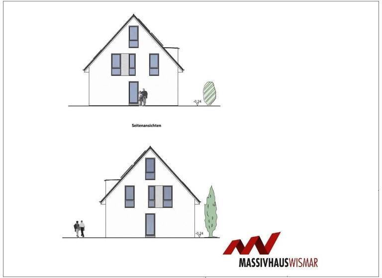 Doppelhaushälfte zum Kauf - Erstbezug provisionsfrei 398.000 € 4 Zimmer 131 m² 470 m² Grundstück frei ab 01.12.2026 Dorfstr Niederklütz Klütz 23948