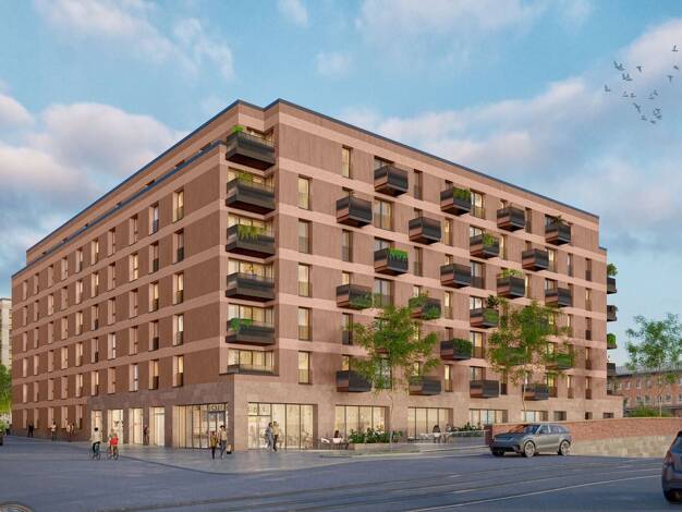 Wohnung zum Kauf - Neubau 962.250 € 4 Zimmer 128,3 m² 6. Geschoss frei ab 30.09.2029 Stromerstraße 3 Tafelhof Altstadt und engere Innenstadt 90443