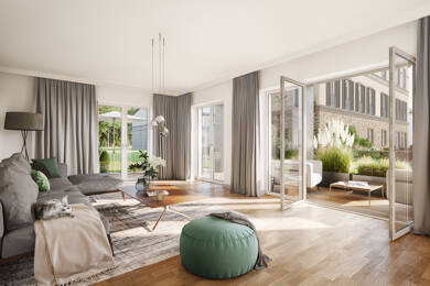 Wohnung zum Kauf - Neubau 865.000 € 3 Zimmer 107 m² Geschwister Scholl Str- 55-59 Brandenburger Vorstadt Potsdam 14471