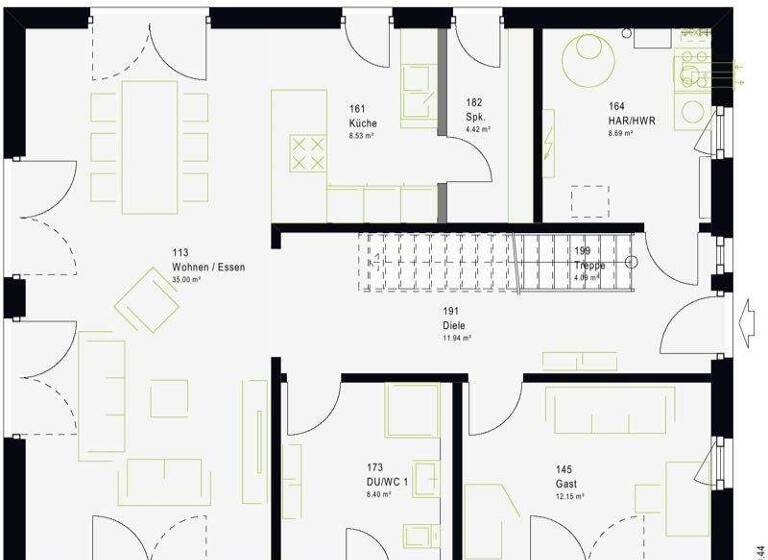 Einfamilienhaus zum Kauf 595.000 € 6 Zimmer 182 m² 1.100 m² Grundstück Velten 16727