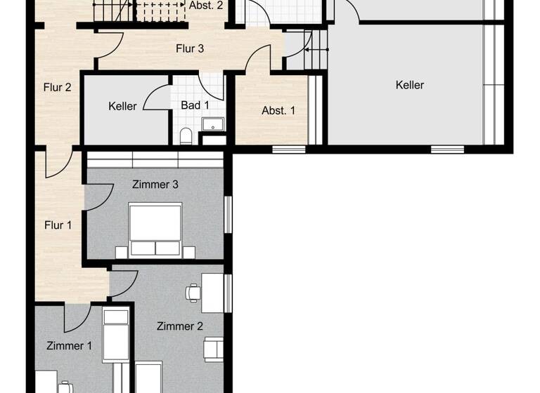 Reihenendhaus zum Kauf 590.000 € 7 Zimmer 170 m² 490 m² Grundstück Heuchelhof Würzburg 97084