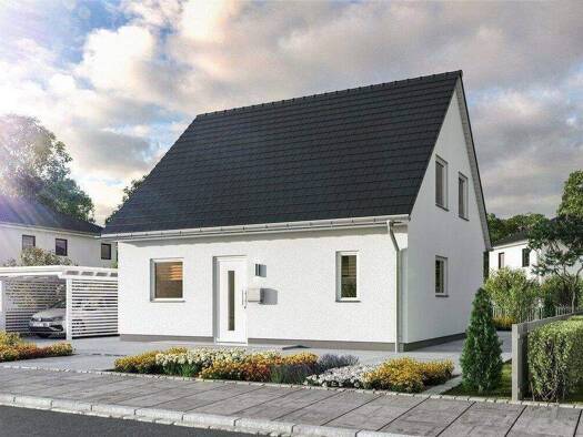 Einfamilienhaus zum Kauf - Erstbezug 237.850 € 4 Zimmer 124 m² 699 m² Grundstück ----- Neuendorf Wulkenzin 17039