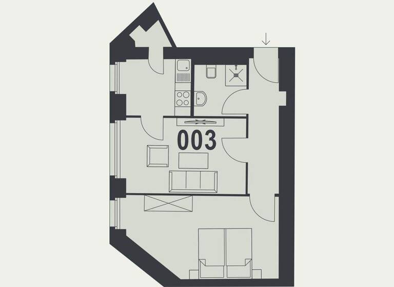 Wohnung zum Kauf 169.000 € 2 Zimmer 46,4 m² EG Gélieustraße 10 Lichterfelde Berlin 12203
